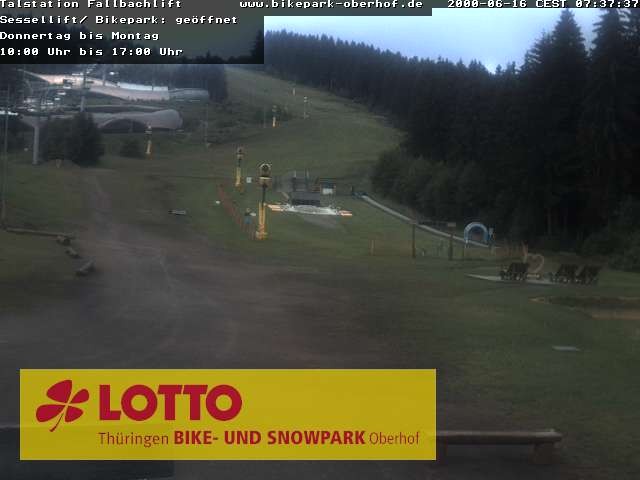 Archiv Foto Webcam Fallbachhang in Oberhof
