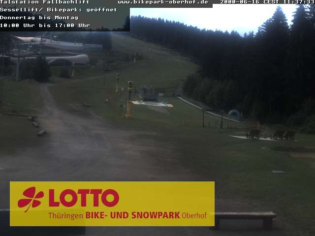 Archiv Foto Webcam Fallbachhang in Oberhof
