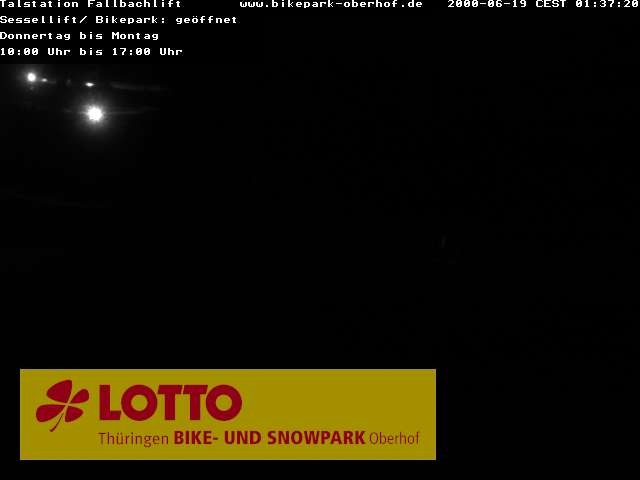 Archived image Webcam Fallbachhang in Oberhof, Thuringian Forest