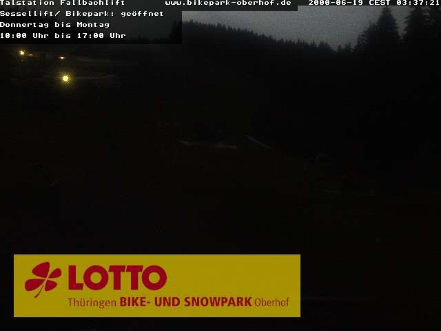 Archived image Webcam Fallbachhang in Oberhof, Thuringian Forest