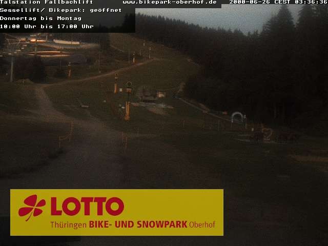 Archiv Foto Webcam Fallbachhang in Oberhof