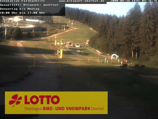 Archiv Foto Webcam Fallbachhang in Oberhof