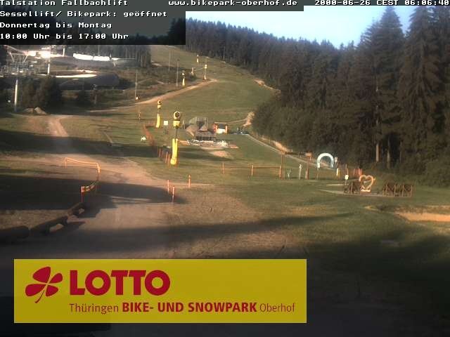 Archiv Foto Webcam Fallbachhang in Oberhof