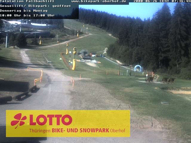 Archiv Foto Webcam Fallbachhang in Oberhof