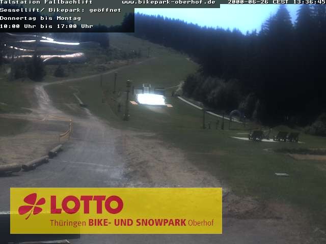 Archiv Foto Webcam Fallbachhang in Oberhof