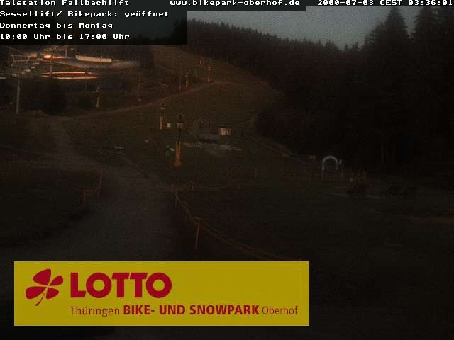 Archiv Foto Webcam Fallbachhang in Oberhof