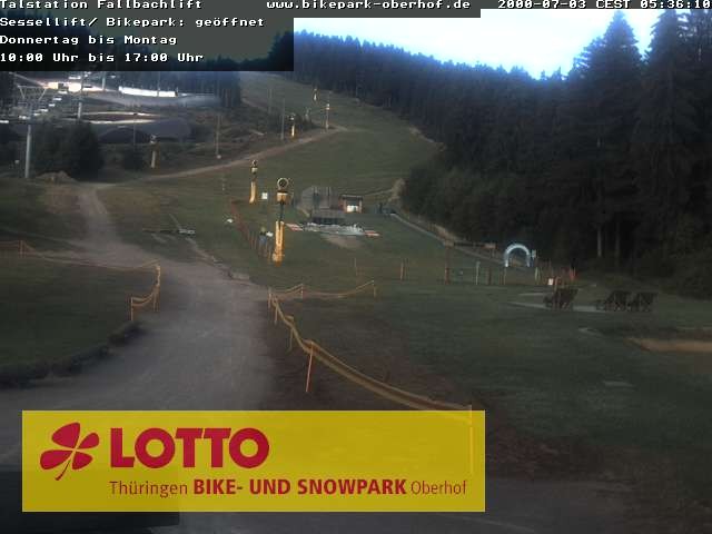 Archiv Foto Webcam Fallbachhang in Oberhof