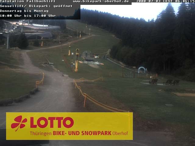 Archiv Foto Webcam Fallbachhang in Oberhof