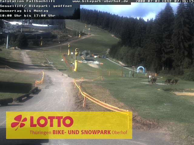 Archiv Foto Webcam Fallbachhang in Oberhof