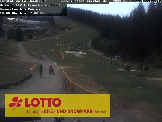 Archiv Foto Webcam Fallbachhang in Oberhof