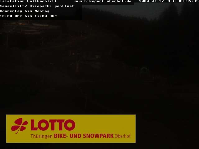 Archiv Foto Webcam Fallbachhang in Oberhof