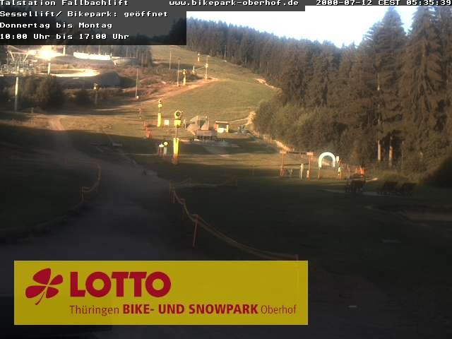 Archiv Foto Webcam Fallbachhang in Oberhof