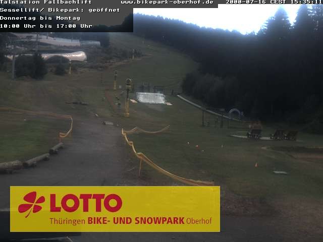 Archiv Foto Webcam Fallbachhang in Oberhof