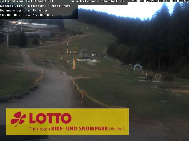 Archiv Foto Webcam Fallbachhang in Oberhof
