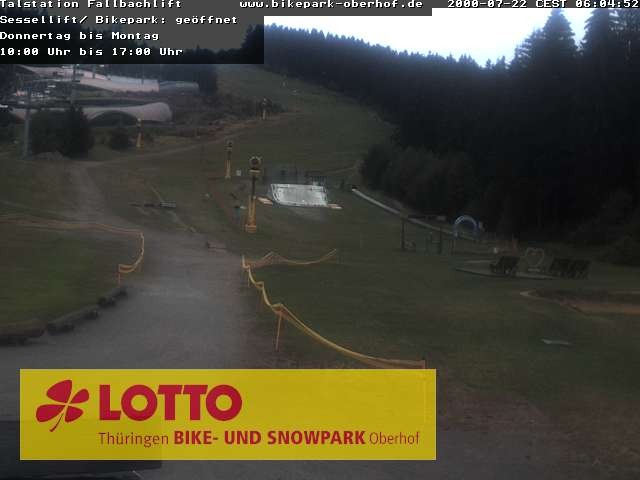 Archiv Foto Webcam Fallbachhang in Oberhof