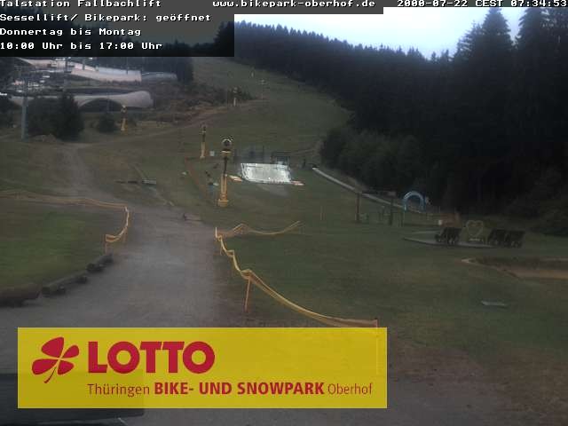 Archiv Foto Webcam Fallbachhang in Oberhof