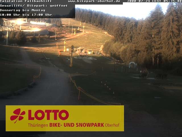Archiv Foto Webcam Fallbachhang in Oberhof