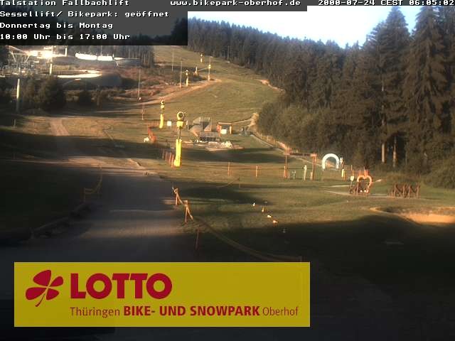 Archiv Foto Webcam Fallbachhang in Oberhof