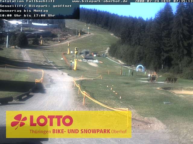 Archiv Foto Webcam Fallbachhang in Oberhof