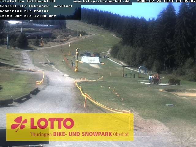 Archiv Foto Webcam Fallbachhang in Oberhof