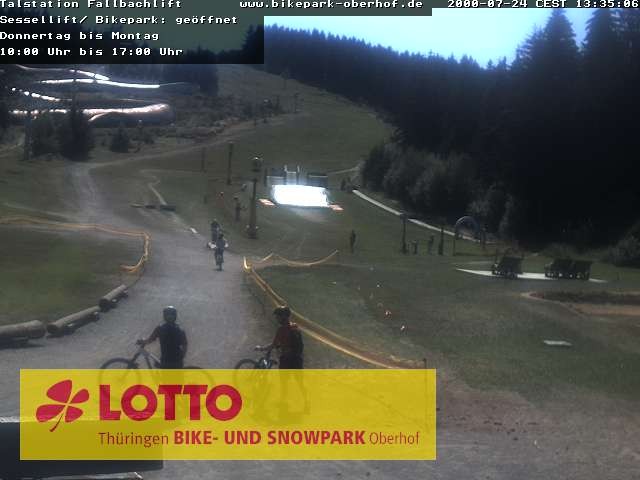 Archiv Foto Webcam Fallbachhang in Oberhof