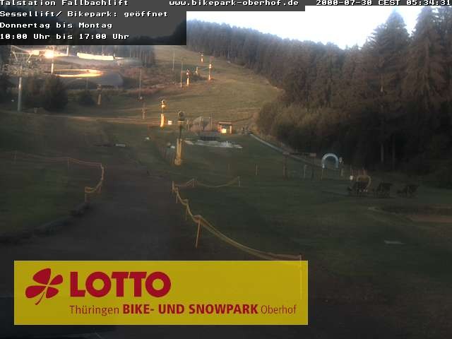 Archiv Foto Webcam Fallbachhang in Oberhof