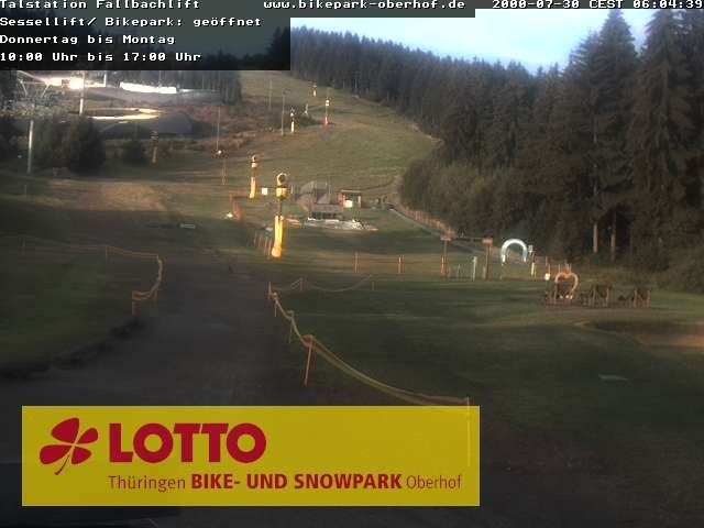 Archiv Foto Webcam Fallbachhang in Oberhof