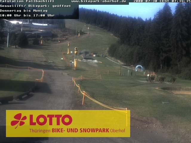 Archiv Foto Webcam Fallbachhang in Oberhof