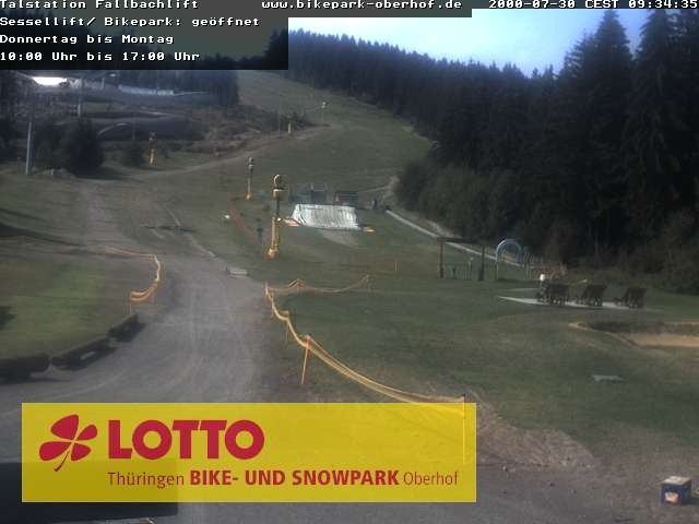 Archiv Foto Webcam Fallbachhang in Oberhof