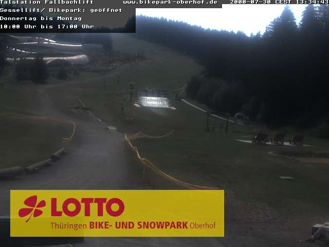 Archiv Foto Webcam Fallbachhang in Oberhof