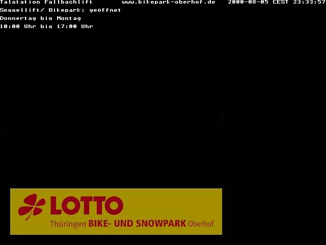 Archiv Foto Webcam Fallbachhang in Oberhof