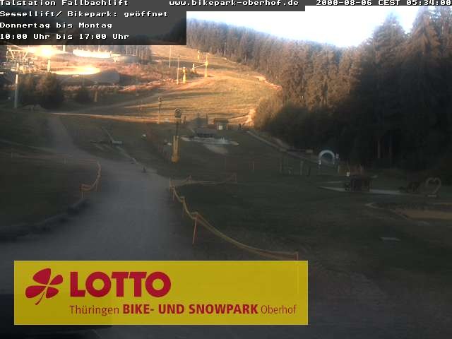 Archiv Foto Webcam Fallbachhang in Oberhof