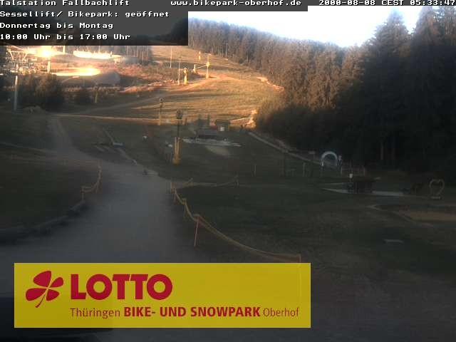 Archiv Foto Webcam Fallbachhang in Oberhof