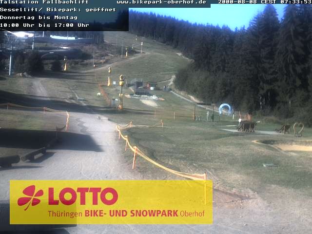 Archiv Foto Webcam Fallbachhang in Oberhof