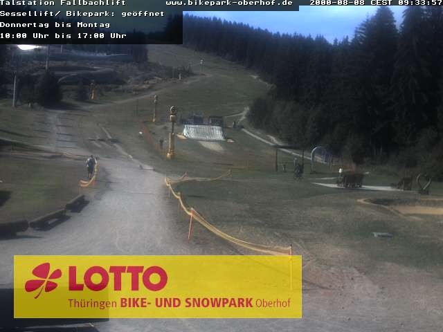 Archiv Foto Webcam Fallbachhang in Oberhof