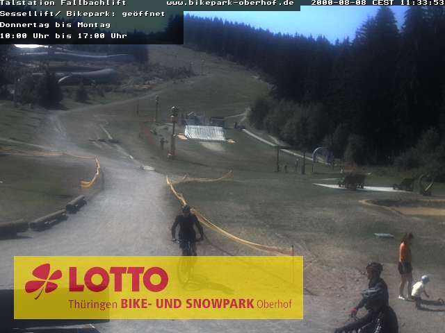 Archiv Foto Webcam Fallbachhang in Oberhof
