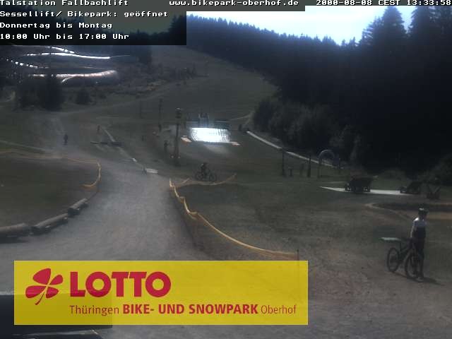 Archiv Foto Webcam Fallbachhang in Oberhof