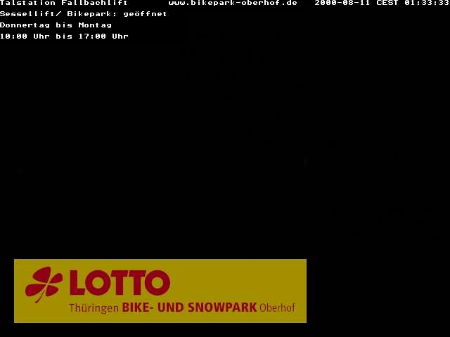 Archiv Foto Webcam Fallbachhang in Oberhof