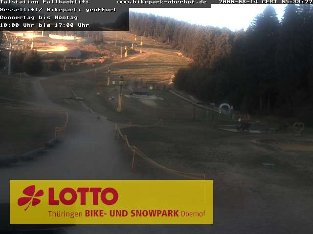 Archiv Foto Webcam Fallbachhang in Oberhof