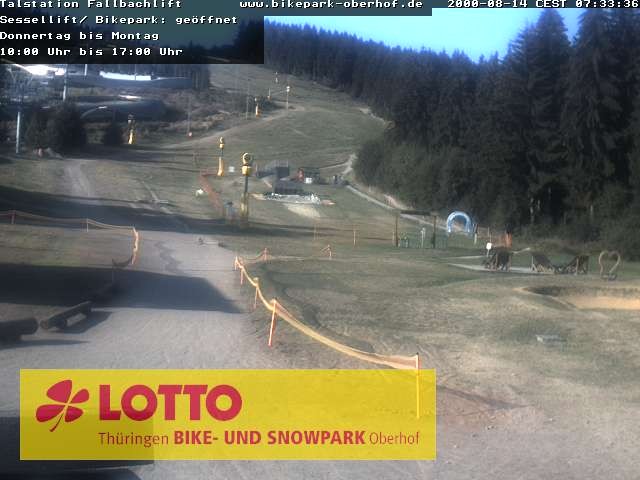 Archiv Foto Webcam Fallbachhang in Oberhof
