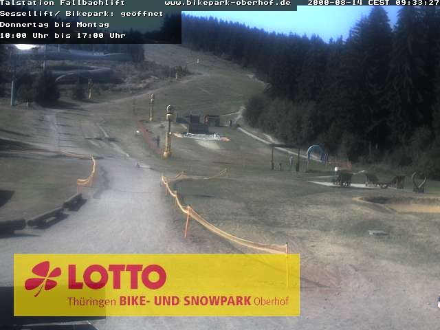 Archiv Foto Webcam Fallbachhang in Oberhof