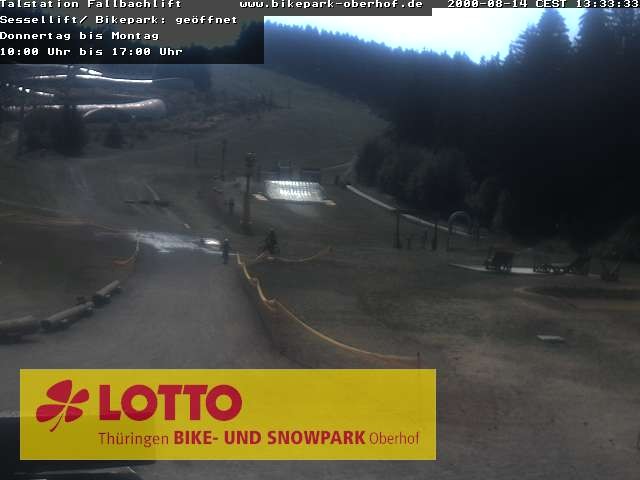Archiv Foto Webcam Fallbachhang in Oberhof