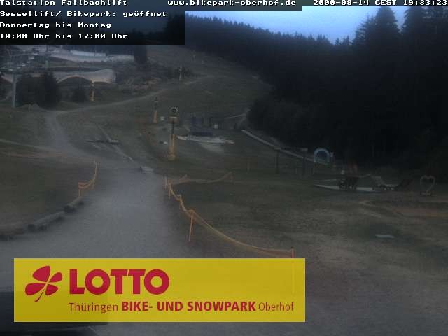 Archiv Foto Webcam Fallbachhang in Oberhof