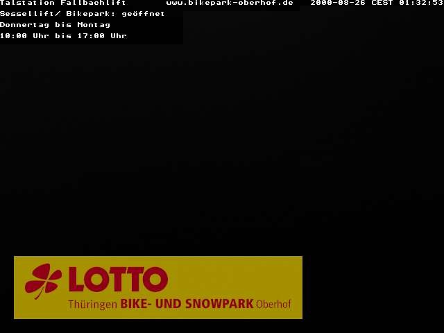 Archiv Foto Webcam Fallbachhang in Oberhof