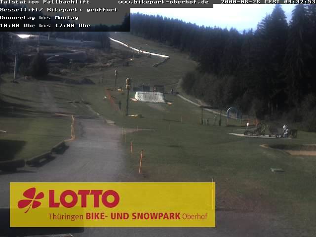 Archiv Foto Webcam Fallbachhang in Oberhof