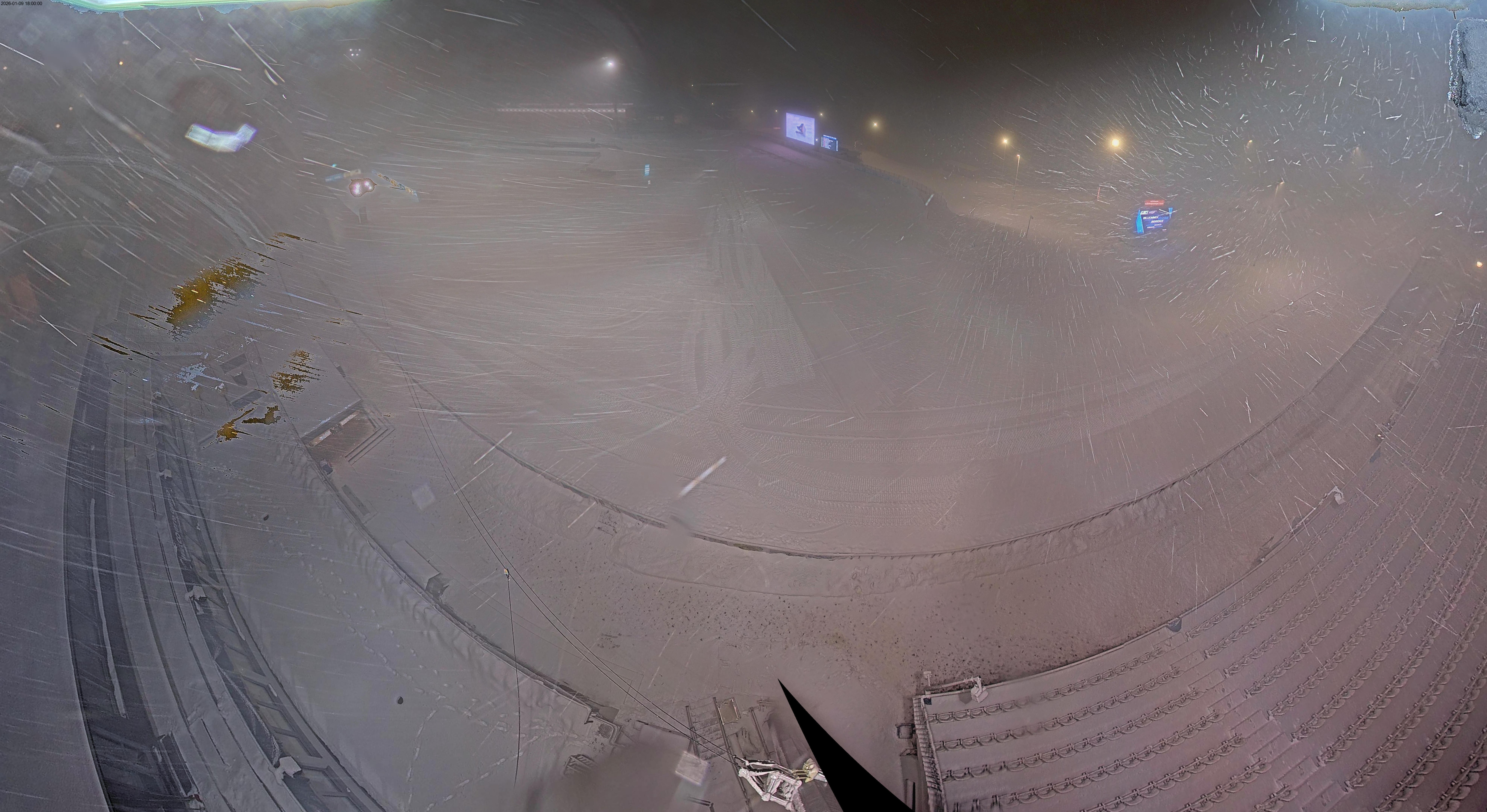 Archiv Foto Webcam Oberhof: Blick ins Biathlonstadion