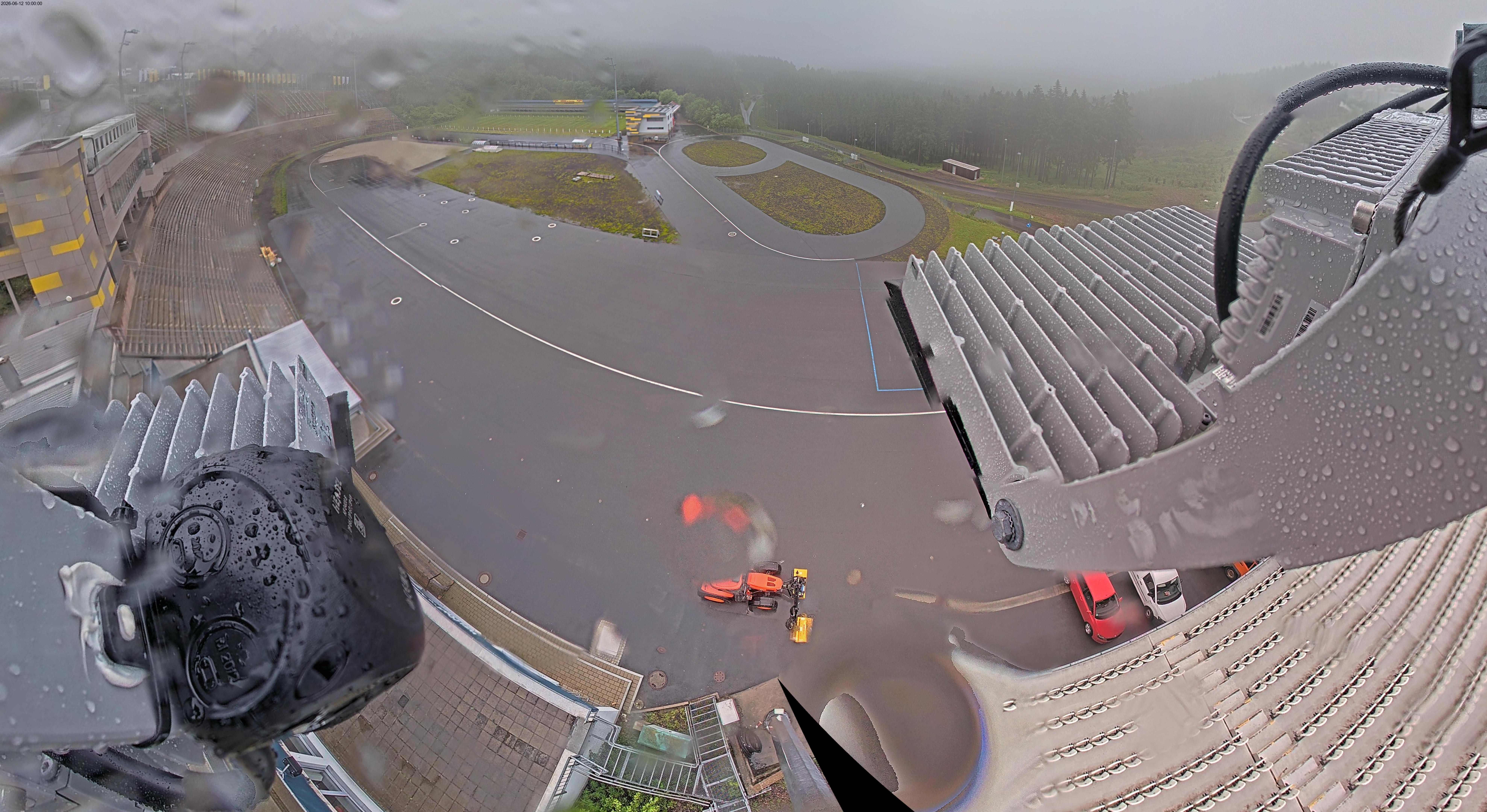Archiv Foto Webcam Oberhof: Blick ins Biathlonstadion
