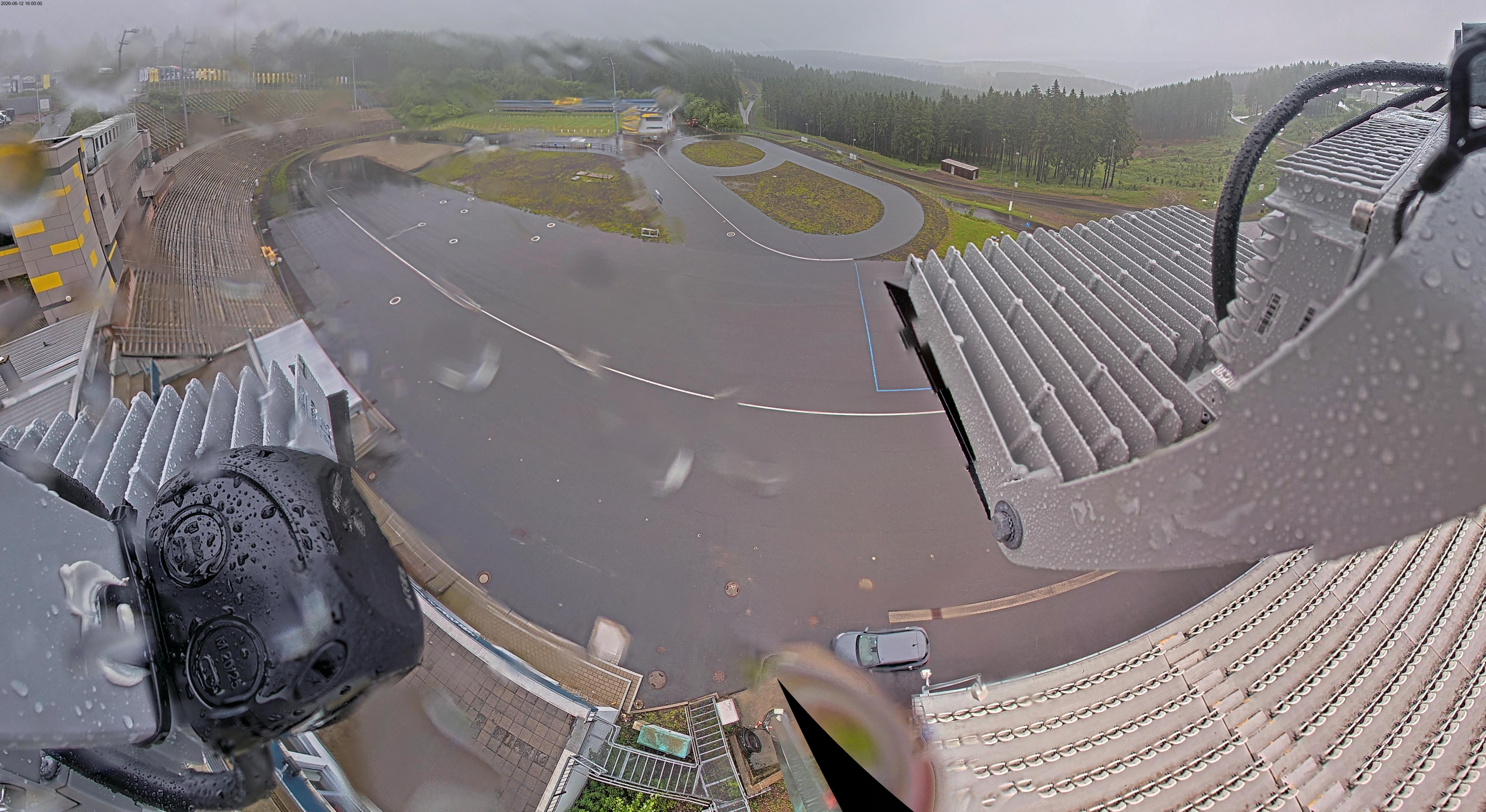 Archiv Foto Webcam Oberhof: Blick ins Biathlonstadion