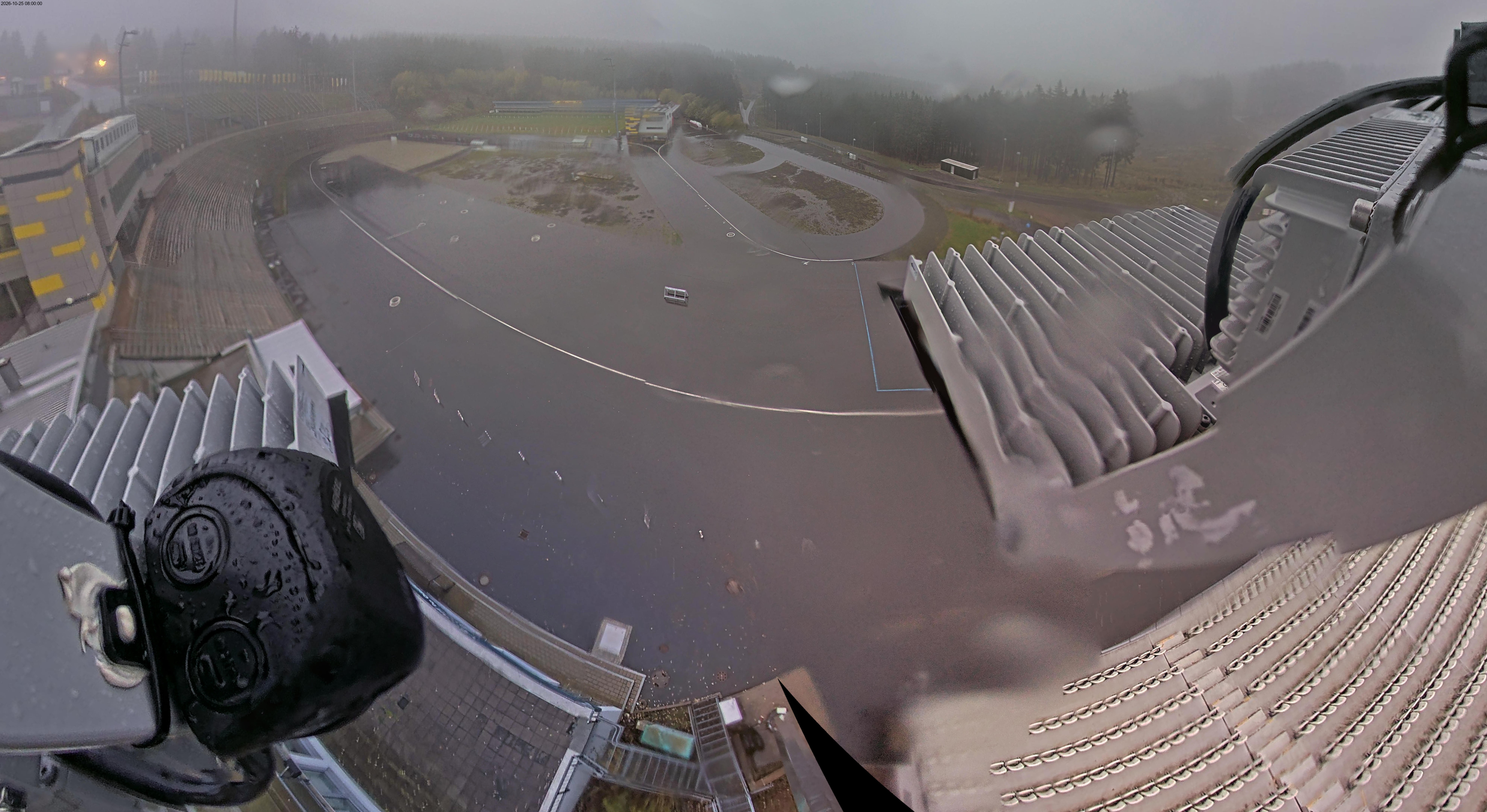 Archiv Foto Webcam Oberhof: Blick ins Biathlonstadion