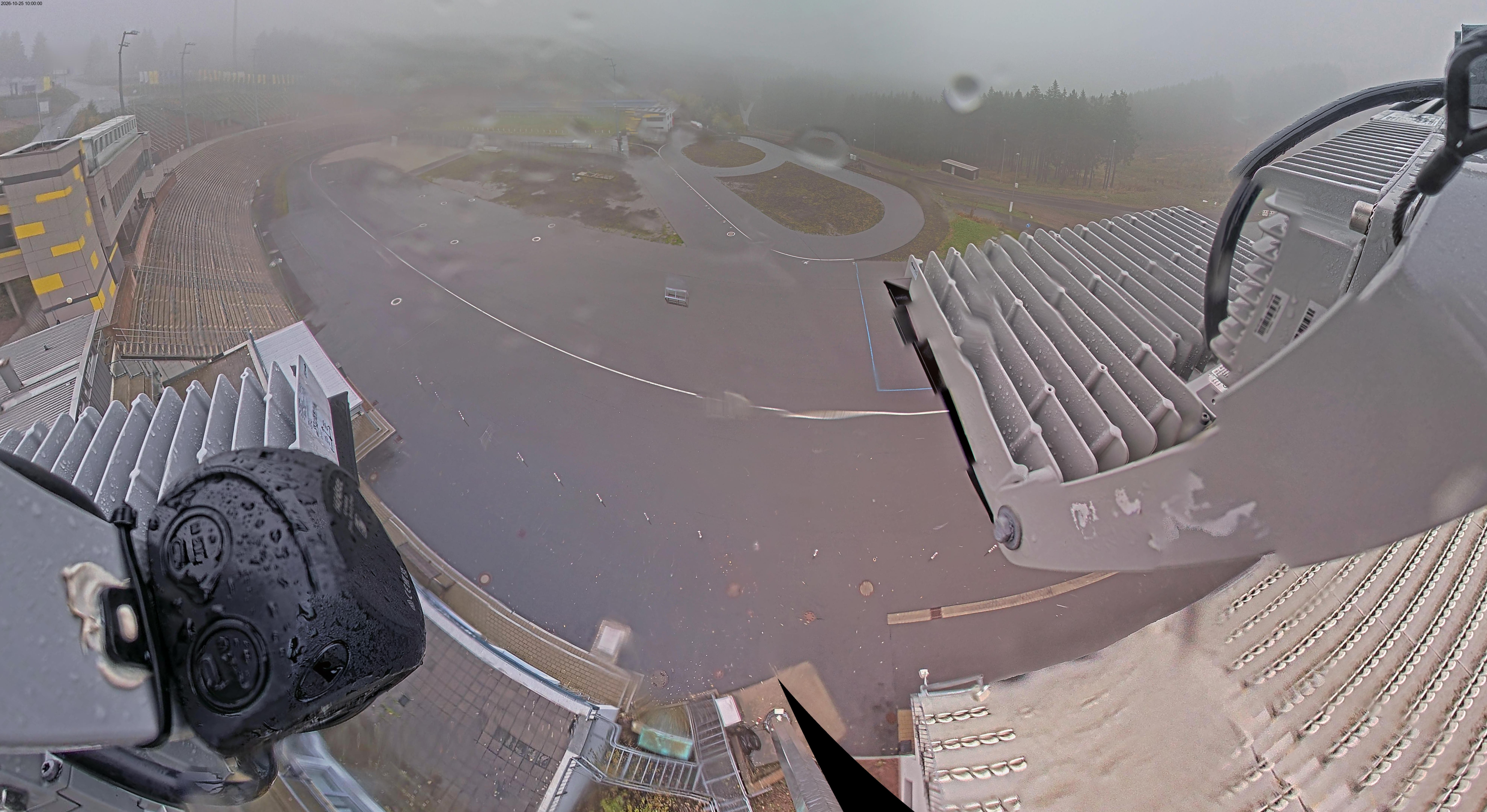 Archiv Foto Webcam Oberhof: Blick ins Biathlonstadion